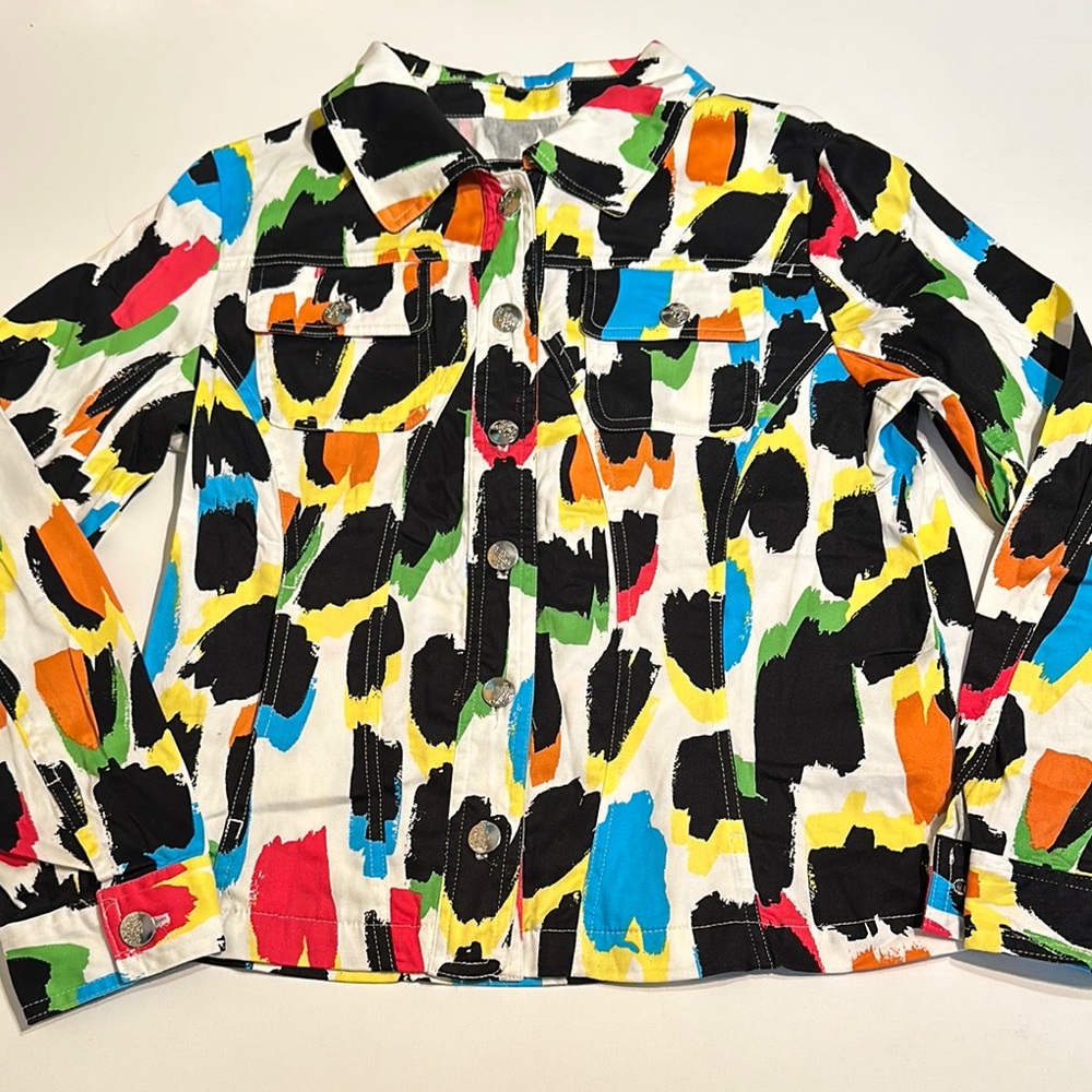 ERIN LONDON Paint Splatter Jacket